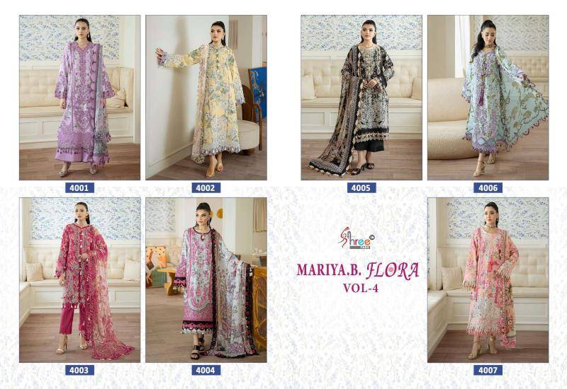 Shree fabs mariya b flora vol- 4 Salwar Kameez manufacturers in Bangalore
